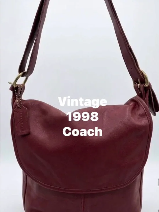 Coach Whitney Flap Vintage 1998 Bag - Picture 2 of 9
